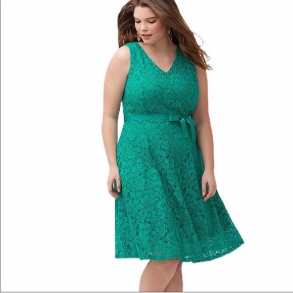 lane bryant teal dress off 73 